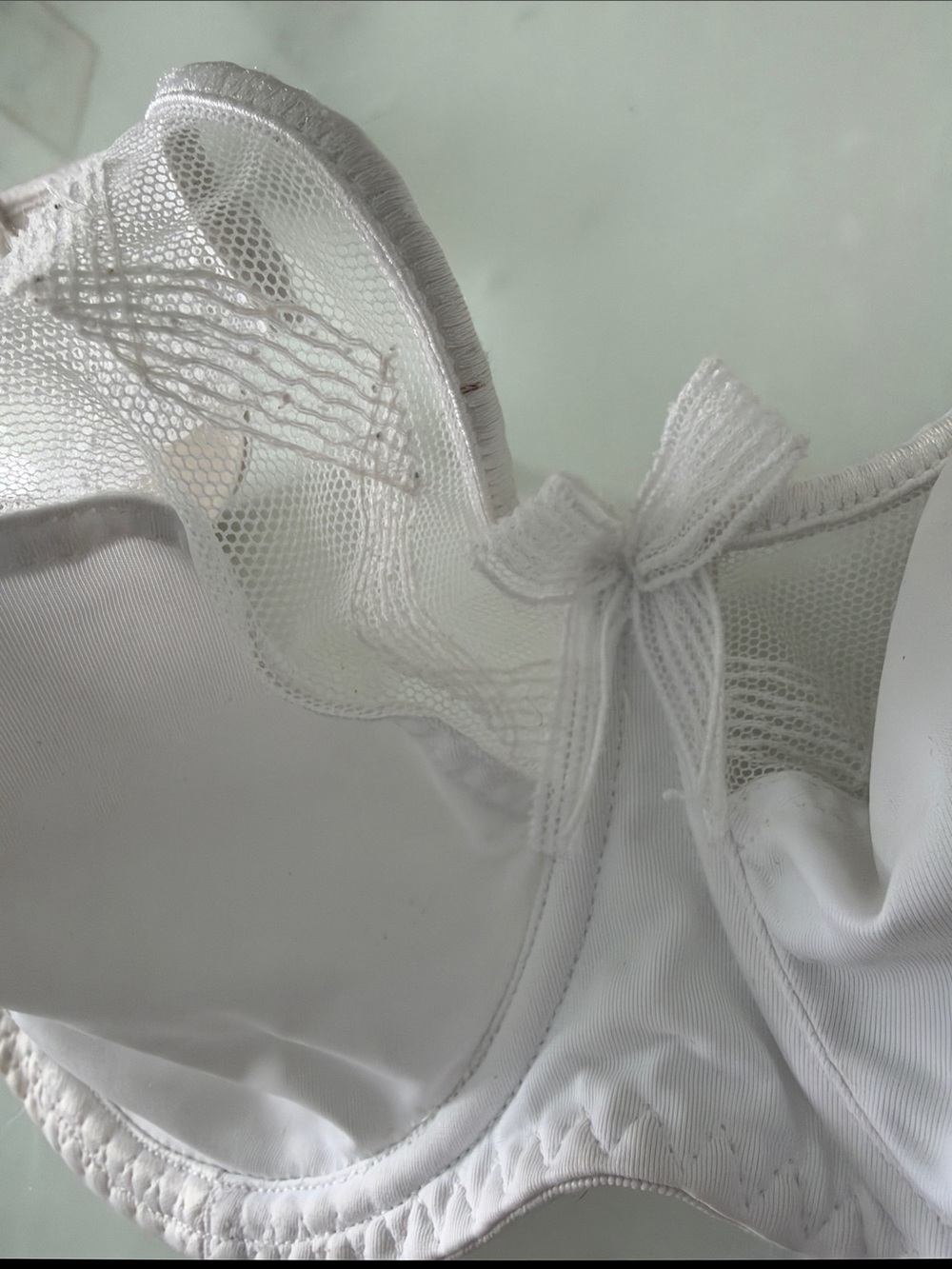 Women's White Bra - Elegant Support